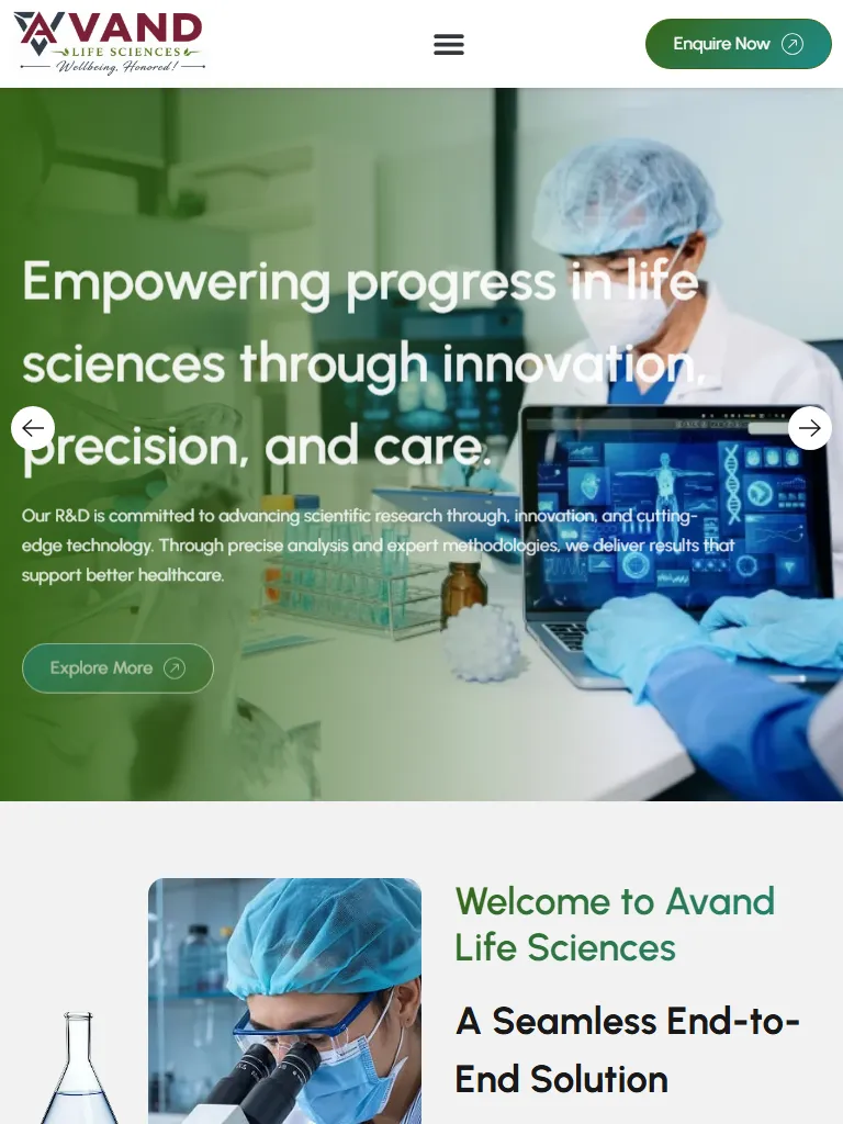 Avand Life Sciences Tablet