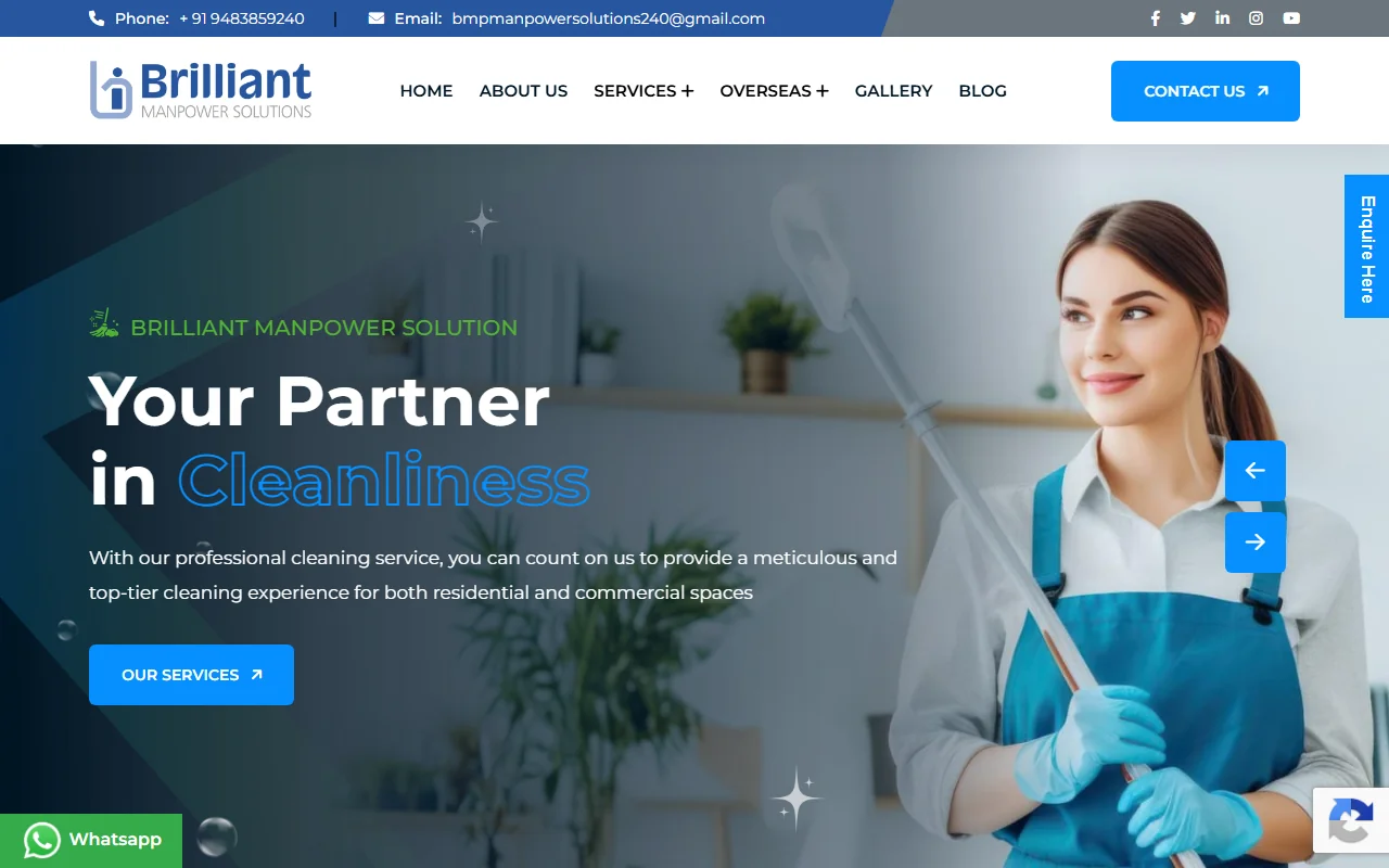 Best Housekeeping Services in Bangalore | Thorough Cleaning live screenshot