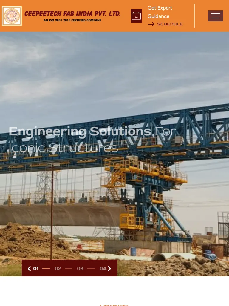 Ceepeetech Fab India – Industrial Machinery & Fabrication Tablet
