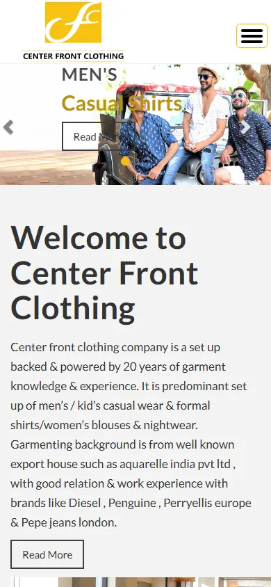 Center Front Clothing Mobile