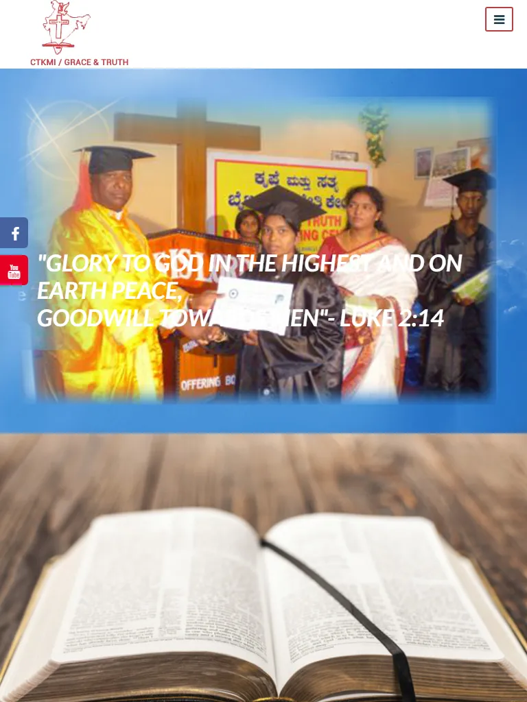 CHRIST THE KING MINISTRIES OF INDIA / GRACE & TRUTH Tablet