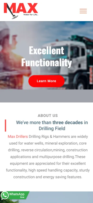 Max Drillers | Home Mobile