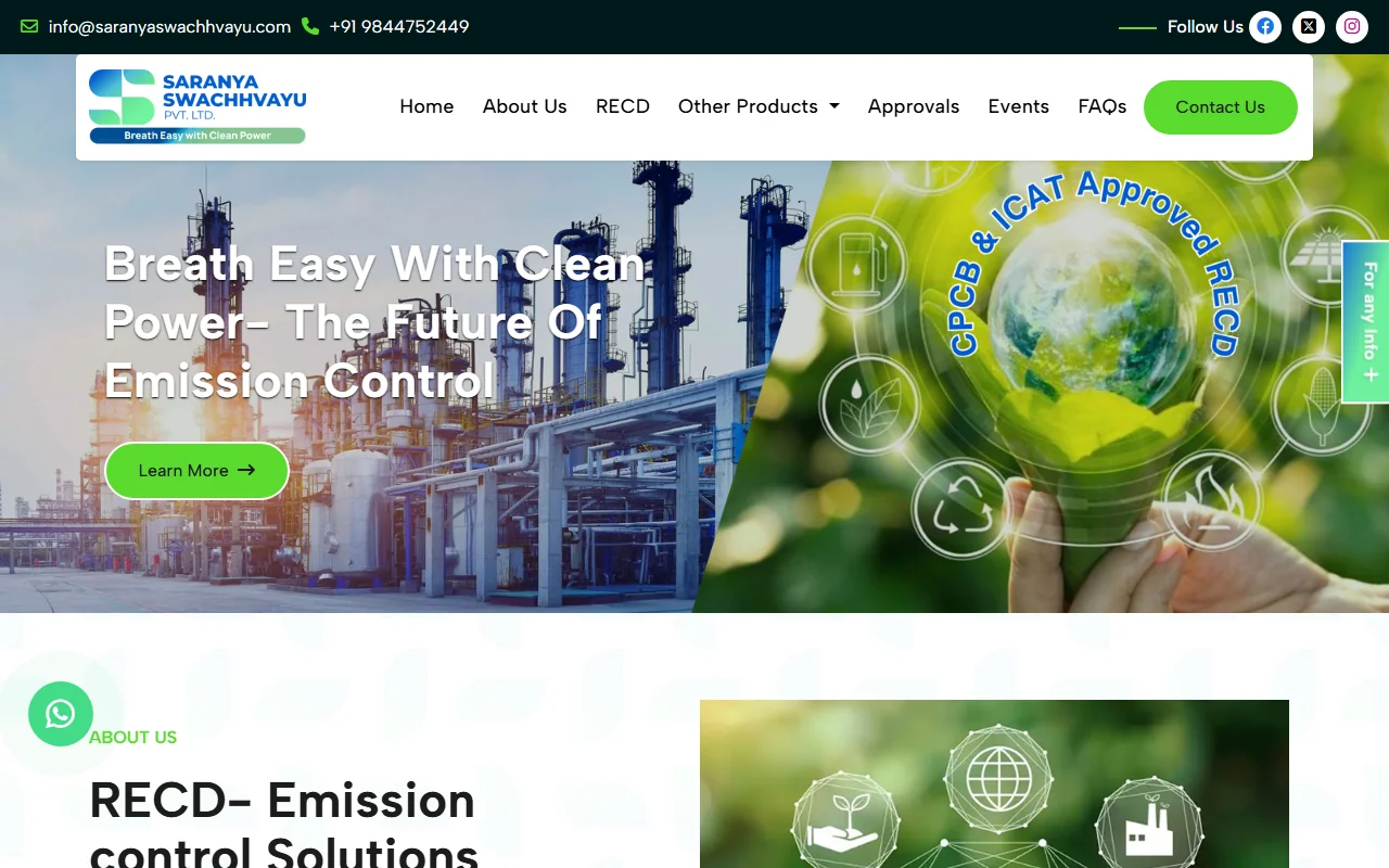 Emission Control Solutions for DG Sets | CPCB Approved