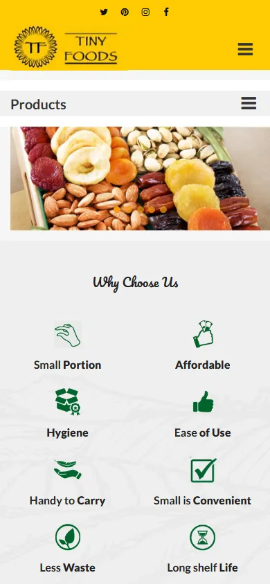 Tiny Foods Mobile